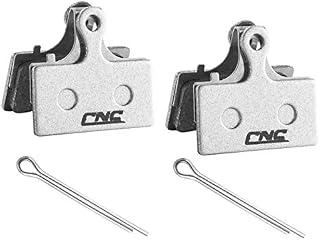 CNC 2 Pairs Bicycle Disc Brake Pads for Shimano Deore XTR M9000 M8000 M9020 M987 M988 M985 M988 M615 M675 M785 XT SLX M7000 M666 RS785 R515 R315 Alfine S700, Resin/Semi-metallic/Polymetallic