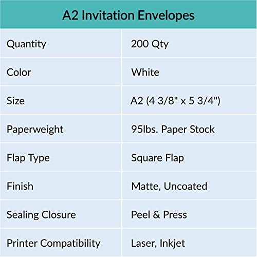 Enveloppes d'invitation pour mariage et annonce de naissance - 3