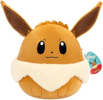 Squishmallows 10" Pokemon Eevee Plush Stuffed Animal Toy