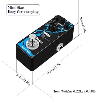 Vivlex Pedales Wah et filtre Mini pédale d’effet de guitare Wah-Wah numérique pour guitare électrique et basse avec… - Les Beatles, Paul McCartney, John Lennon, RIngo Starr, George Harrison Vivlex Pedales Wah et filtre Mini pédale d'effet de guitare Wah-Wah numérique pour guitare électrique et basse avec… – Image 4