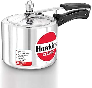 Hawkins HACL3T New Classic Cooker 3 L / 3.15 Quart Tall, Small, Silver