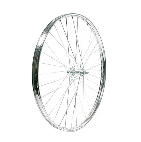 Ruota Anteriore r 28x1-5/8 Acciaio Cromato (Ruote City Trekking) / Front Wheel r 28x1-5/8 Chromed Steel (City Trekking Wheel)