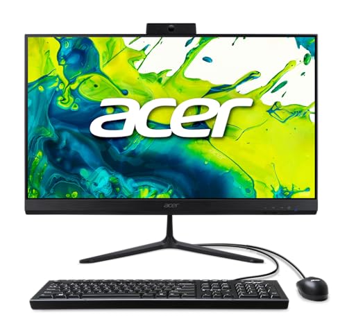 Acer Aspire C27 AIO Desktop | 27' Full HD IPS 120Hz Display | AMD Ryzen 7 5700U Octa-Core Processor...
