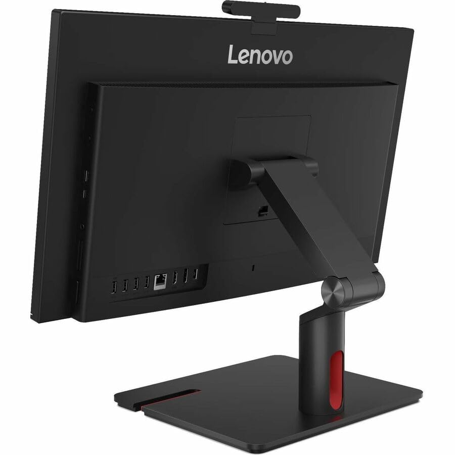 Image of Lenovo ThinkCentre M70a Gen 6 13AY000FUS All-in-One Computer - Intel Core Ultra 7 2nd Gen 265T - vPro Technology - 16 GB - 512 GB SSD - 23.8 inch Full HD Touchscreen - Desktop - Black - Intel Q870 Chip -