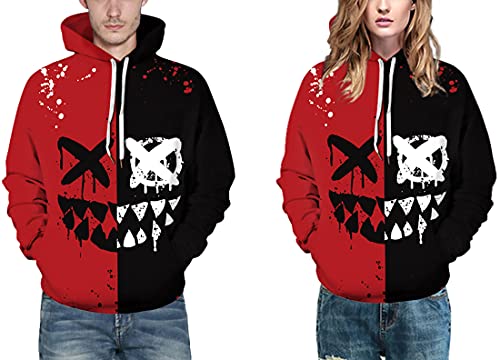 EUDOLAH Felpa Casual Uomo Ragazzo con Cappuccio e