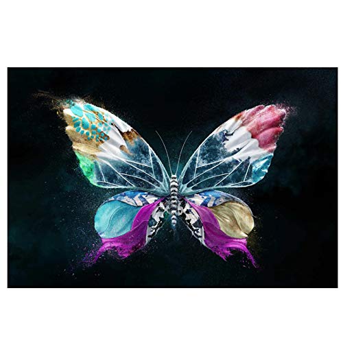 Affiches photo animaux papillon mur art toile peinture moderne dsdsgog décor salon