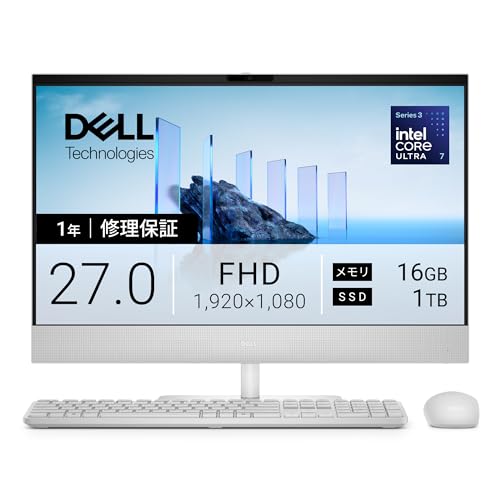 【Amazon.co.jp限定】Dell 27 EC27260 27インチタッチ デスクトップパソコン ACD89-GNWAT (B0H38QMFY9) Amazon価格推移・価格追跡