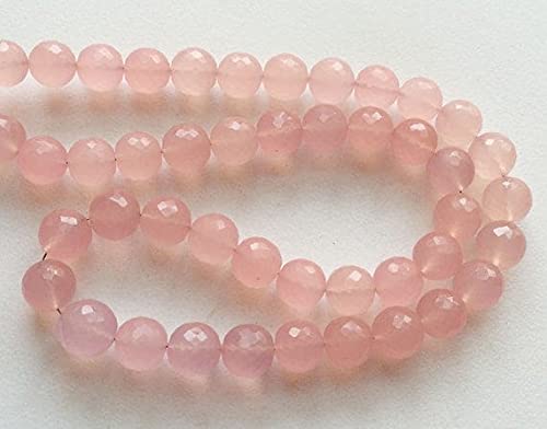 Perles de calcédoine pink chalcedony beads idéales pour offrir un cadeau artisanal