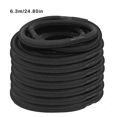 Schildeng Swimming Pool Hose, Water Hose with 32 mm Diameter and Total Length 6.3m UV and Chlorine Water Resistant