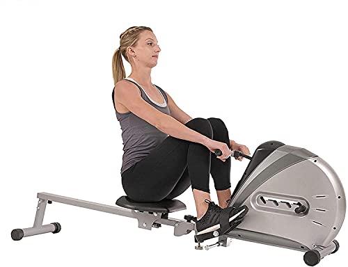 Image of Fitness Equipment Elastic Cord Rowing Machine Magnetoresistance Rowing Machine Small Quiet Magnetic Control Domestic Rowing Fitness Equipment Indoor Training Rowing Device