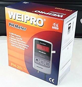 Ph Meter and Value Controller with Probe Ph2010, PH value online monitor and controller