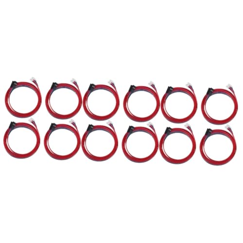 BUGUUYO 12pcs Bipolar Stepper Motor Cables Long for Nema Used in Reprap Printers Cnc Machines
