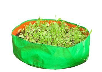 BAZODO HDPE Grow Bag 5 nos Size 2 x 0.75 feet (for Keerai Plant)