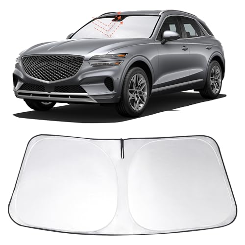 Image of Windshield Sun Shade Sunshade for 2022-2025 2026 Genesis GV70