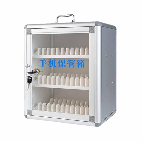 Multiple Mobile Phone Storage Lockers Wall Mounted Classroom...