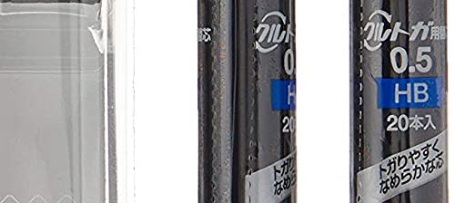 Uni M510171P.43+U05203HB.24 Mechanical Pencil Kuru Toga Roulette Model 0.5Mm Gun Metallic thumb #2