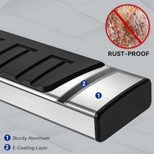 Estribos laterales 6 pulgadas para Toyota Tacoma 2024-2026 miniatura 2
