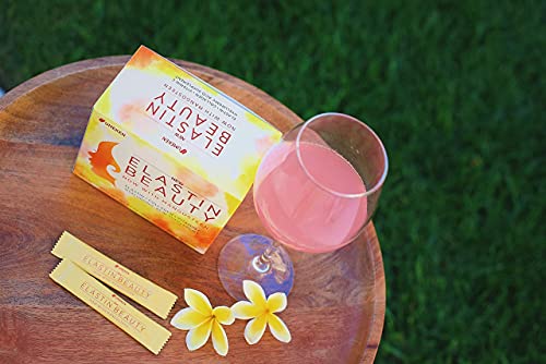 Umeken Elastin (1 Month Supply) And C-Balance (4.5 Months Supply, 200G Large Bottle)- Edible Elastin, Collagen, Hyaluronic Acid, Mangosteen, And High Potency Vitamin C With Antioxidants. #TOP4