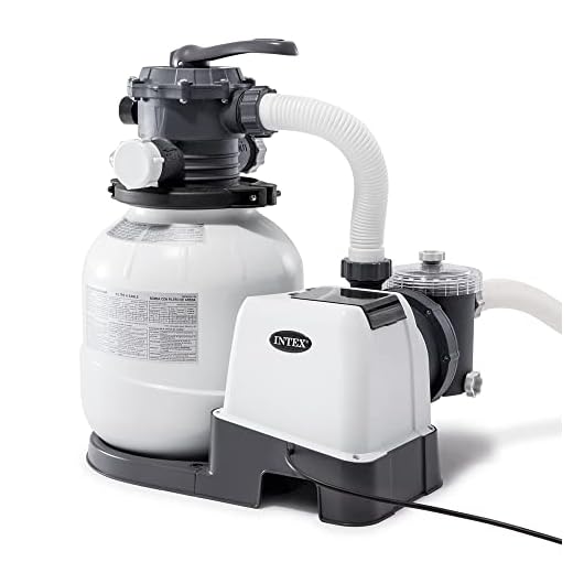 Intex 26646Fr Filtro De Arena 6 H Para 36 M3, Blanco, 6M3/H