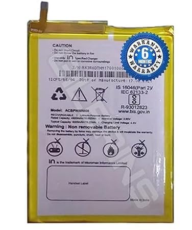 Image of Original ACBPN50M08 Battery for Micromax in 2b E7544 Battery with 6 Month Warranty** (GG115)