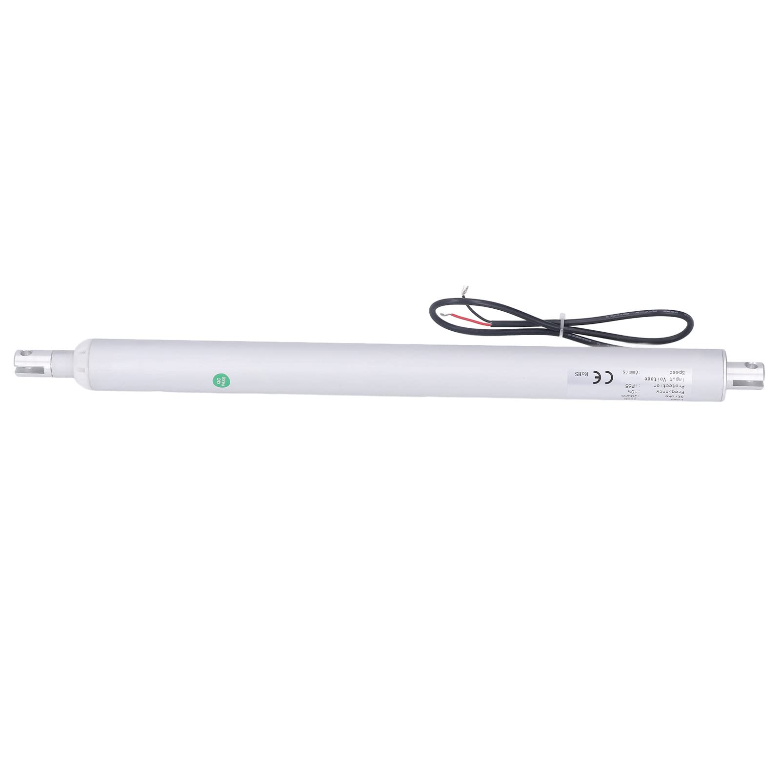 FTVOGUE Siłownik Liniowy o Skoku 200 Mm DC24V Elektryczny Siłownik Liniowy ze Stopu Aluminium Ochrona IP65 dla łóżka Medycznego Podnośnik Stół Rozkładany Krzesło Meble do Opieki Domowej (DC24V)