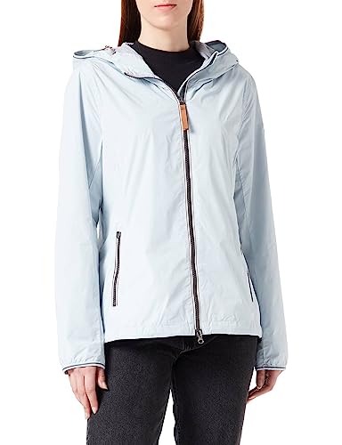 camel active Damen Leichter Windbreaker aus recyceltem Polyester Hellblau,...