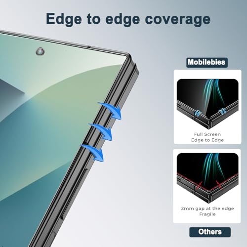 Image of Premium Tempered Glass Screen Protector Guard For Samsung Z Fold 7 5G (8 Inch, Pack of 1) | Edge to Edge Coverage With Easy to installation kit