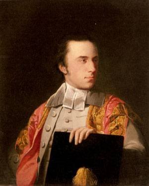 Peinture à l'huile Tilly Kettle, portrait de Lord Charles Spencer Churchill premium