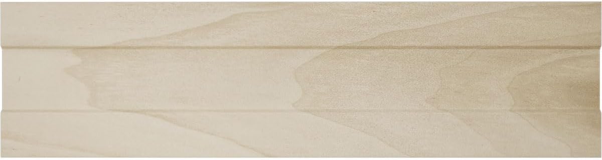 Americraft Victorian Casing Moulding, Solid Hardwood, 11/16"D x 2 7/8"W x 96"L, Stain Grade Poplar