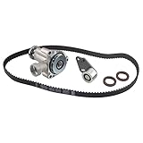 Timing Belt Kit Water Pump w/Gaskets Tensioner ITM276WP, TS26276 Compatible with 1998-2001 Ford Ranger 2.5L, for 1998-2001 Mazda for B2500 2.5L