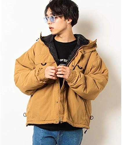 Amazon ウィゴー パデッド マウンテン ブルゾン アウター メンズ L ベージュ コート ジャケット 通販