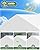 20 X 40FT Party Tent Heavy Duty, Outdoor Large Wedding Tent Event Shelter with Carry Bags & Removable Sidewalls, Outdoor Canopy Galvanized Steel Carport, Commercial Tents for Event Birthday Party