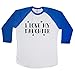 I Love My Daughter Unisex Baseball Long Sleeve Tee White-Royal Small