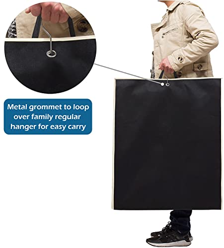 MISSLO 43" Garment Bag Bundle with 60" Garment Bag4