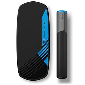 Revbalance Swell 2.0 – Surf & Paddle Balance Board Trainer (Midnight – Black)