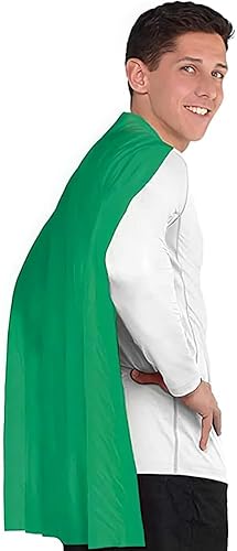 Miniatura 3 de Disfraces de capa rosa para niños y adultos, 30 pulgadas (1 unidad), ideal para disfraces de fiesta, capas de superhéroe y Halloween, talla única