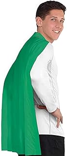 Green Cape Costume for Kids and Adults - One Size Fits Most (1 Count) - Great For Party Dress-Up - Superhero & Halloween Capes