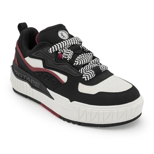 Red Tape Men's Black Casual Sneakers - Image 2