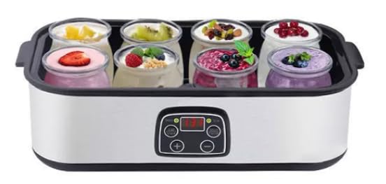 Máquina de Iogurte Automática de Grande Capacidade, 1400 ml, com ...