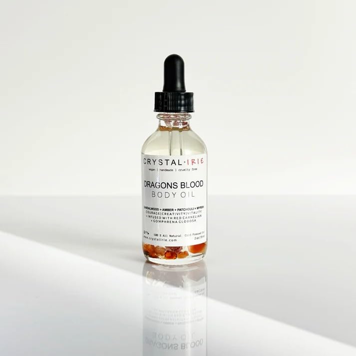Crystal Irie Dragon’s Blood Body Oil – Hydrating Natural Oil