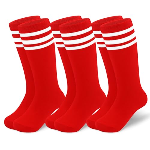Image of Sarfel Toddler Soccer Socks Kids Soccer Socks Youth Soccer Socks Kids Baseball Socks Girls Softball Socks Boys Football Socks