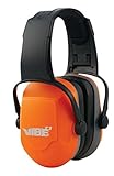 Jackson Safety Noise Reducing, Dielectric, Adjustable Safety Ear Muffs, 23dB NRR, Orange, 20773