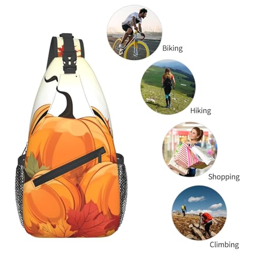 Bolso cruzado deportivo tipo bandolera negro para adultos miniatura 6