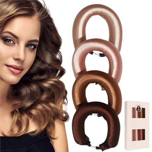 Ymoryiyi Heatless Curls Band - Lot de 4 bigoudis pour la nuit - Boucler sans chaleur