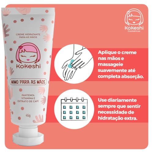 Creme Hidratante Mimo para as Mãos Kokeshi
