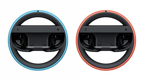 image for Nintendo Joy-Con™ 2 Wheel (set of 2), Light Blue/Light Red