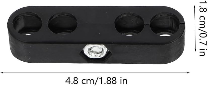 Yardwe Auto Wire Separator Clamp Spark Plug Wire Loom Organizer Ignition Cable Divider for Car Engine Wiring Management with Wrench Tool