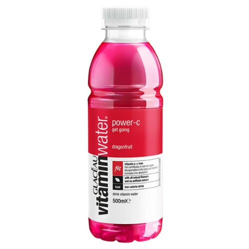Glaceau Vitaminwater Power-C Lot de 12 flacons d'eau 500 ml Cover