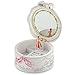 zxb-shop Boîte Musicale Girl Musique Boîte à Bijoux Ballerina Spinning Boîte de Musique Gramophone Jouet Cadeau d'anniversaire for Enfants Boite a Bijoux Musicale ( Color : White )