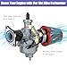 CILOYU PZ27 Carburetor Kit Replacement for CG 125cc 150cc 200cc 250cc 4 Stroke Engine Dirt Bike ATV Pit Bike XR100 Go Kart TaoTao Coolsport Lifan Parts Carb with Throttle Cable Assembly Accessories